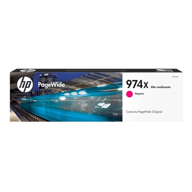 Cartucho De Tinta  Hp 974x Original L0s02al Magenta