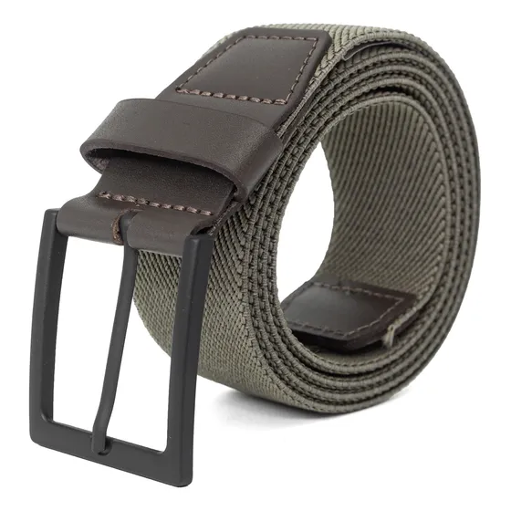 Cinto Masculino Fasolo Casual Largo Elástico Comfort Couro