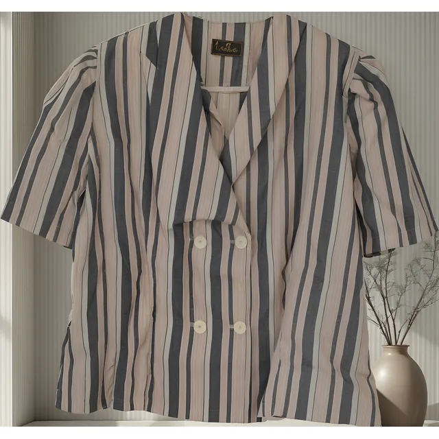 Blusa Rayas Verticales Para Dama T16 C308