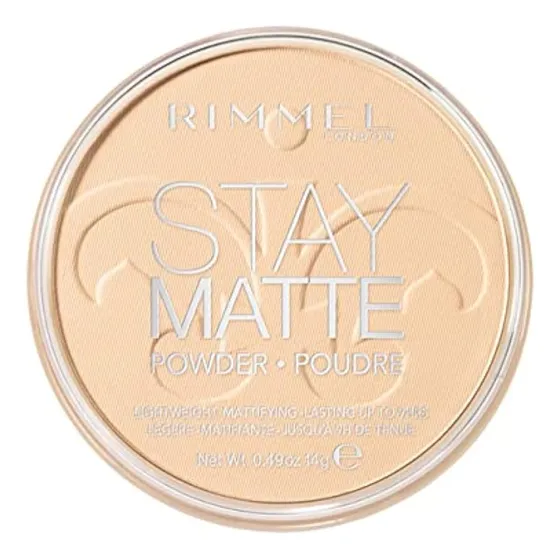 Rimmel London Stay Matte - Polvo Prensado De Larga