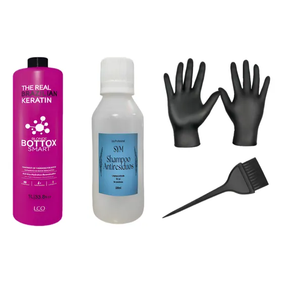 Kit Completo Botox Smart The Real Brazilian Keratin 100ml