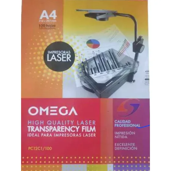 Hoja Acetato X 100 Omega 