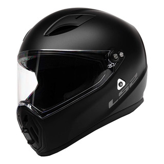 Casco Cerrado Ls2 Mx419 Streetfighter Negro Mate Casco Cerrado Ls2 Mx419 Streetfighter Negro Mate