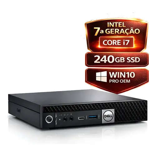 Mini PC Dell OptiPlex 3080 i7 10700T - 16GB de RAM - 256GB