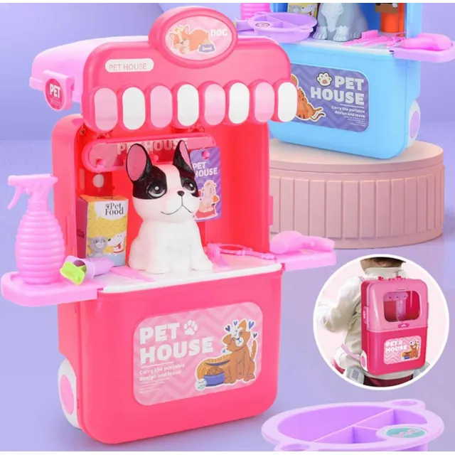 Maleta Convertible De Juguete  Pet House 534h-1