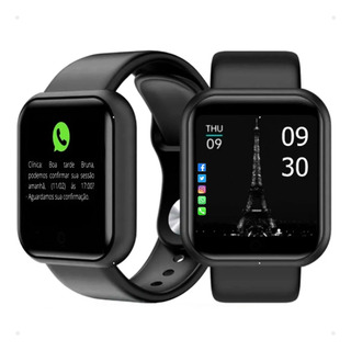 Relógio Smartwatch Android Ios Inteligente D20 Bluetooth Nfe Relógio Smartwatch Android Ios Inteligente D20 Bluetooth Nfe