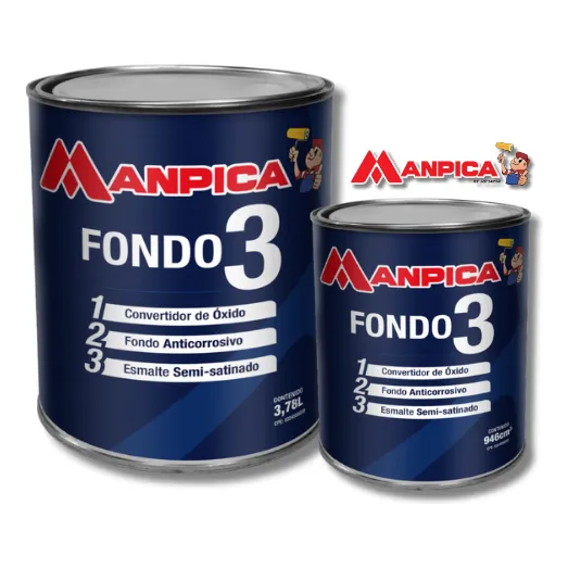 Pintura Convertidor De Oxido-fondo-esmalte (fondo 3) Manpica
