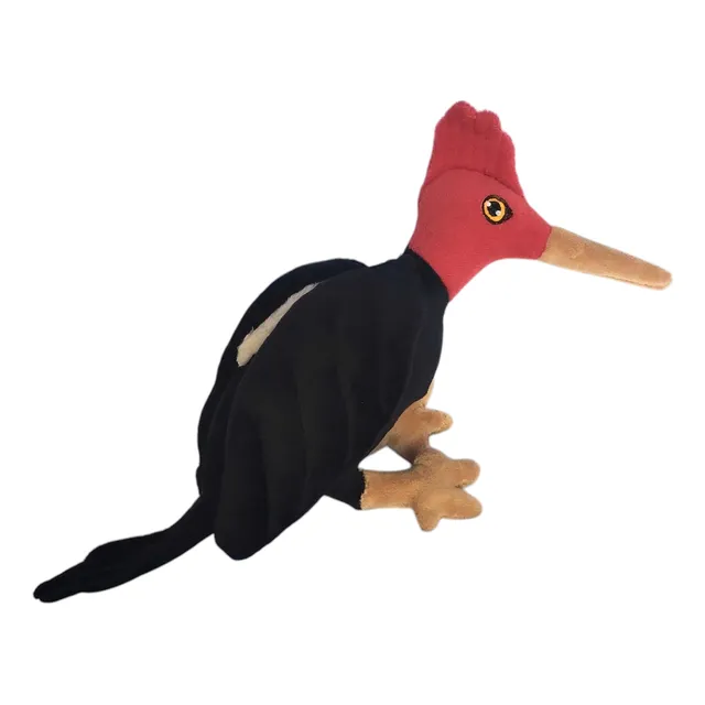 Peluche Pájaro Carpintero 15cm Negro