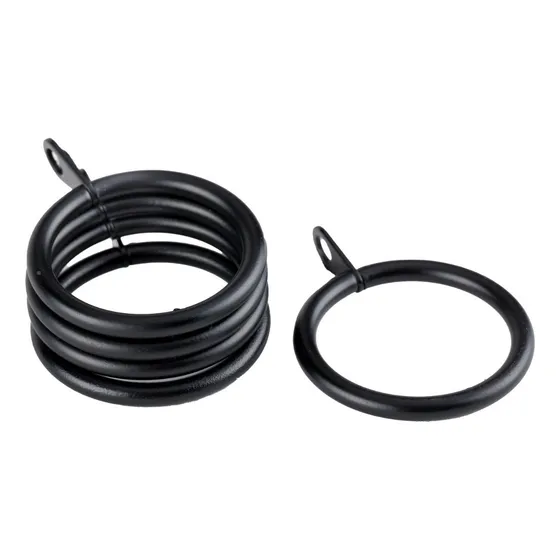 Pack De 10 Unidades Argolla Para Cortina De Metal 19 Mm