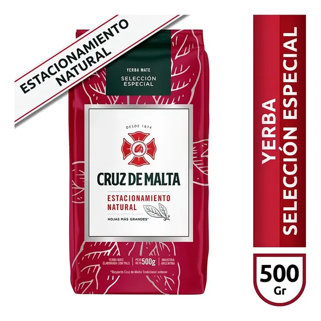 Yerba Mate Cruz De Malta 500 G Bolsa
