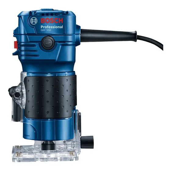 Fresadora Bosch Gkf 550 Professional 33.000 Rpm Color Azul