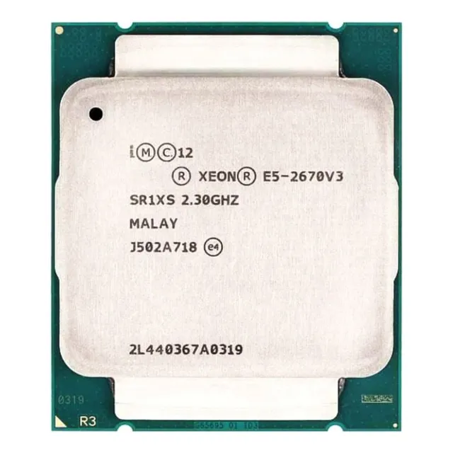 Cpu Xeon E5 2670v3 Lga 2011-3 Sr1xs De 2,3 Ghz Y 12 Núcleos