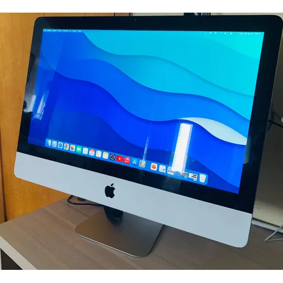 Imac 21.5 I5 3,4 8gb Ssd 240g - Barato - Frete Grátis 12x Sj Prateado