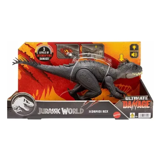 Figura Scorpios Rex Ultimate Damage Jurassic World