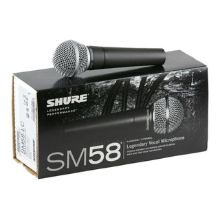 Microfone Shure Sm Sm58-lc DinĂąmico CardiĂłide Cinza-escuro Microfone Shure Sm Sm58-lc DinĂąmico CardiĂłide Cinza-escuro