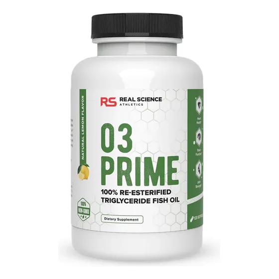03 Prime - Omega 3 Re Esterificado - 120 Softgels - 1240mg Sin Sabor