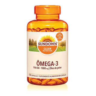 Suplemento Omega 3 Ăleo De Peixe Sundown 120 CĂĄpsulas Suplemento Omega 3 Ăleo De Peixe Sundown 120 CĂĄpsulas