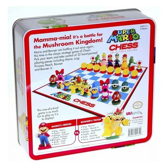 Ajedrez Super Mario - Chess - Collector´s Edition