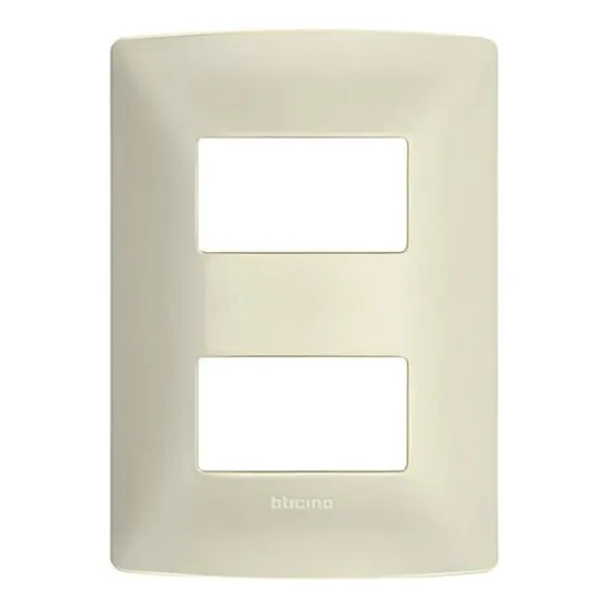 Placa Bticino Color Marfil Qz4803m2ma Lote 20 Piezas 0 Ma
