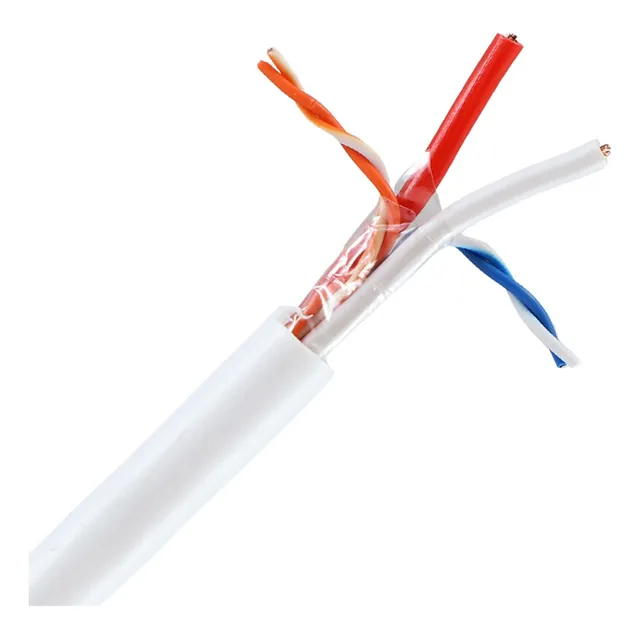 Cable Utp Siames Exterior Enson 51101w500 500mts Blanco 4c