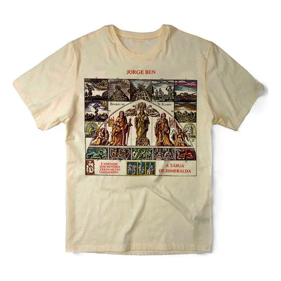 Camiseta Algodao Jorge Ben Jor Tabua De Esmeralda Mpb Samba
