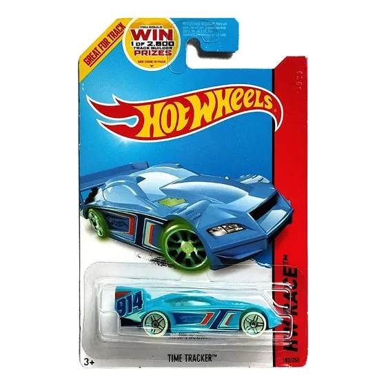 Hot Wheels Time Tracker Año 2013 Brilla En La Oscuridad