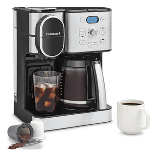 Cafetera 2 En 1 Cuisinart Café Frío O Caliente Ss-16 Plateado Cafetera 2 En 1 Cuisinart Café Frío O Caliente Ss-16 Plateado