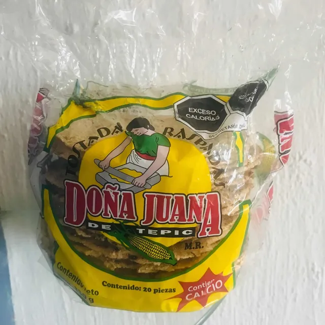 Tostadas Raspadas Doña Juana De Tepic 10 Paquetes