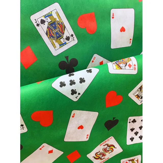 3m Tnt Tecido Decoração Baralho Naipes Canastra Truco Poker