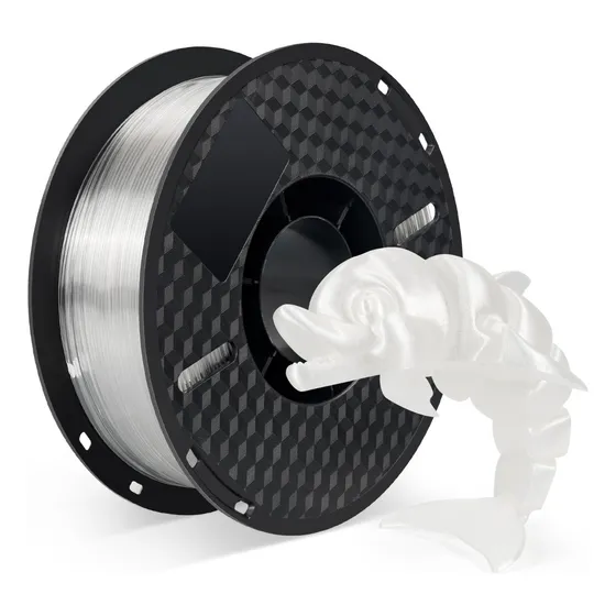 Filamento Petg Kingroon De 1 Kg Y 1.75 Mm Para Impresora 3d Color Petg-transparent