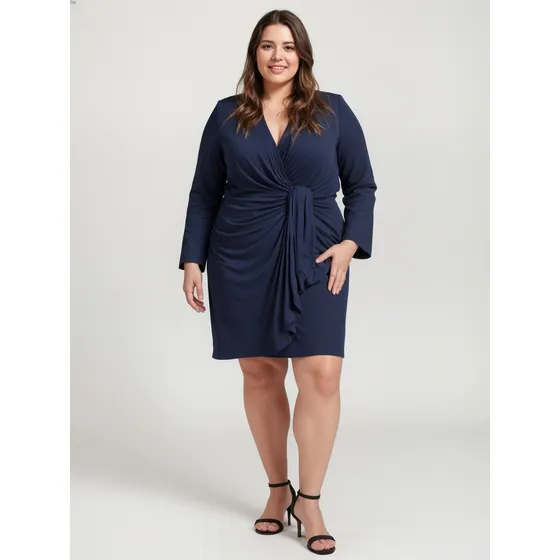 Vestido Dama Fiesta Adrianna Papell Talle Grande