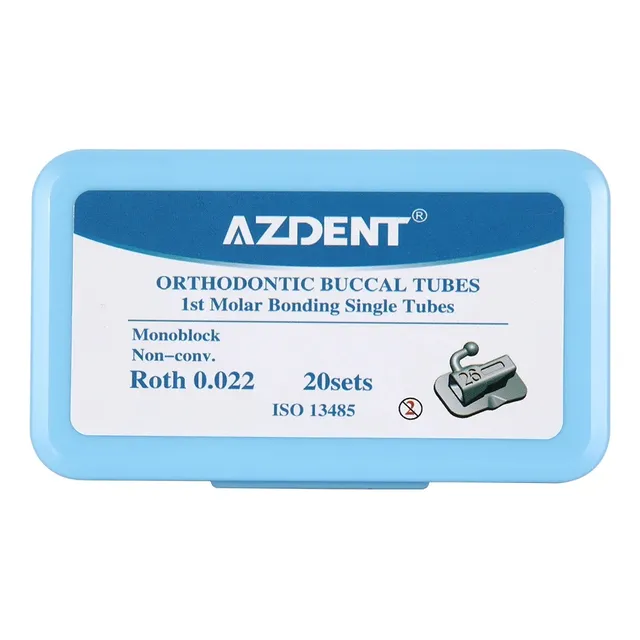 Tubos Adhesivos Roth 1er Molar - Caja X 80 Tubos Ortodoncia
