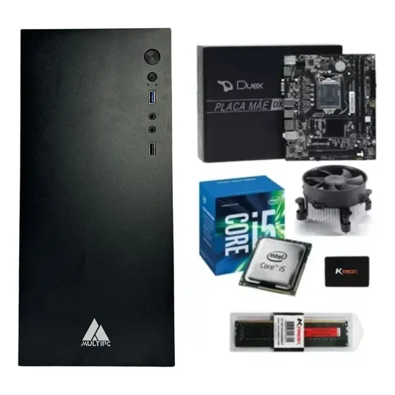 Computador Multipc Intel Core I5 4gb Ram 120gb Ssd Win10 Pro