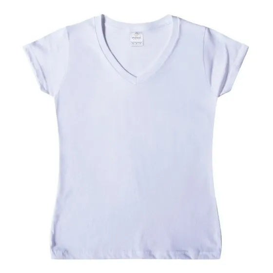 Camiseta Escote V Dama Yazbek