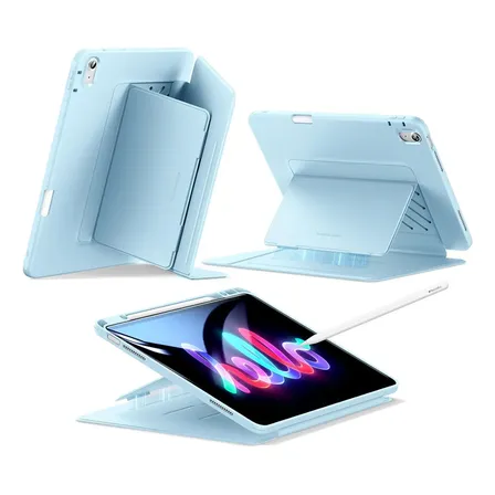 Capa Esr Para iPad Air 13 M3/m2 2025/2024 Suporte 360 Hybrid Azul