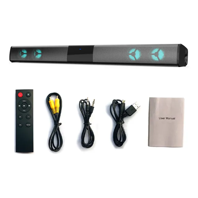 Barra De Sonido Bocina Bluetooth Bateria Recargable Audio