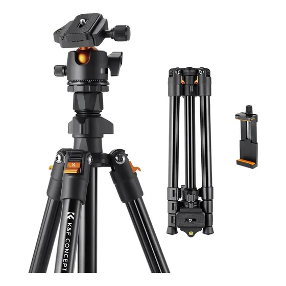 Trípode K & F Concept K234a0 + Base Teéfono