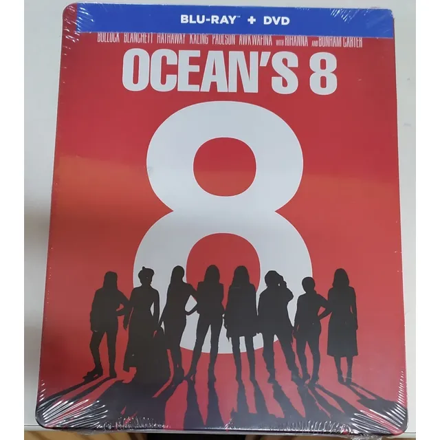Blu Ray Oceans 8 Steelbook Original Bullock Rihanna 