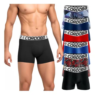 Kit 6 Cuecas Masculinas Boxer Variadas Alta Qualidade Aaa Kit 6 Cuecas Masculinas Boxer Variadas Alta Qualidade Aaa