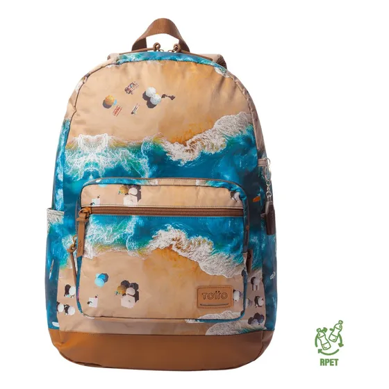 Bolso Morral Totto Tocax (l) Grande Urbana Para Laptop 14