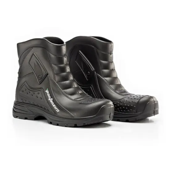 Bota Motociclista Lluvia Hombre Pantaneiro - Gkmotos.uy