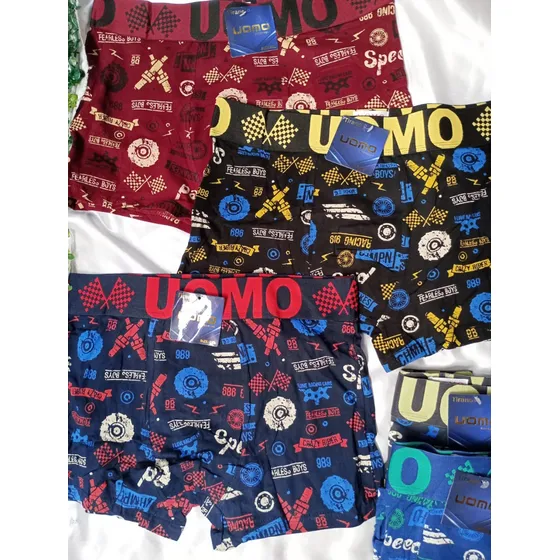 Bóxer Uomo Hombre Algodón - Pack 12 Unidades (docena)