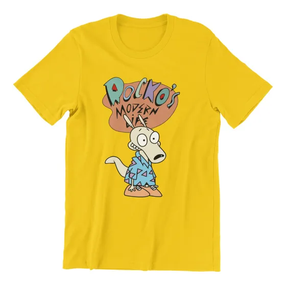 Remeras De La Vida Moderna De Rocko Nickelodeon
