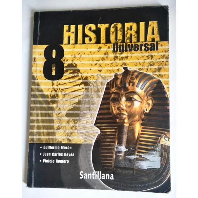 Historia Universal 8 (2do Año) Santillana  Guillermo Moron