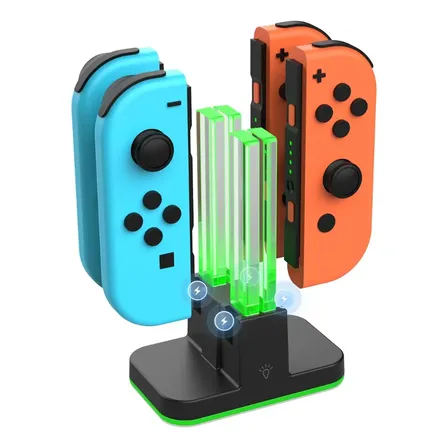 Base De Carga Dobe Rgb Para Joy-con Nintendo Switch Y Switch