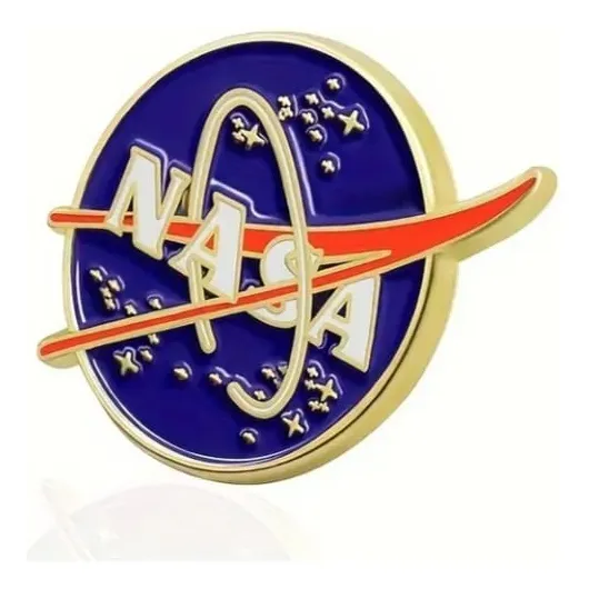 Pin Broche Metálico Nasa Espacial Astronauta Ropa Gorra Clip