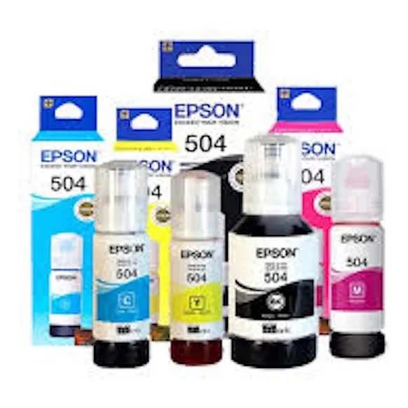 Tinta Epson 504 Juego X4 N-c-m-y 100% Originales