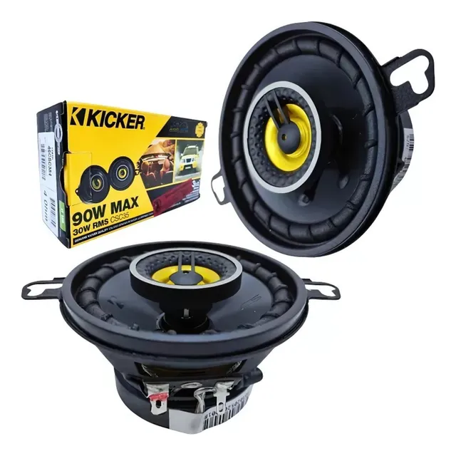 Par De Bocinas Kicker 90w Max 3.5 PuLG 46csc354 Csc35 2vias
