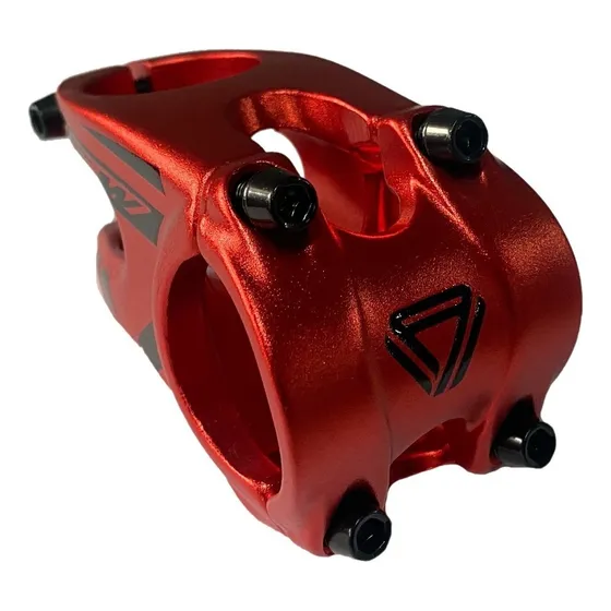 Potencia De Bicicleta Gw Moab 50mm Mtb Espiga De Manubrio Color Rojo