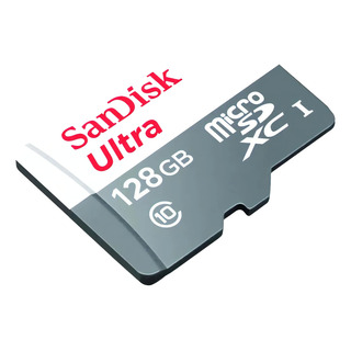 Cartão De Memória Sandisk Ultra 128gb Com Adaptador Cartão De Memória Sandisk Ultra 128gb Com Adaptador